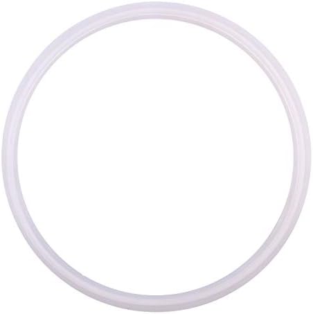 DERNORD Szilikon Tömítés Tri-lóhere (Tri-clamp) O-Gyűrű - 6 Inch (Csomag 2)