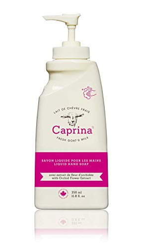 Caprina által Canus Folyékony Szappan Szivattyú, Friss Kanadai Kecske Tej Enyhül, majd Enyhíteni a Bőr Hidratáló-Vitamin B2