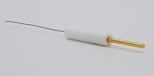 1DB ?0.5 mm x 37mm platinaszál Elektróda, PTFE, 99.99 Tisztasága Kiegészítő Elektróda