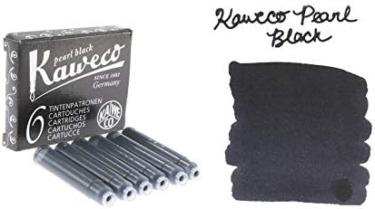 Kaweco AL Sport töltőtoll (Finom Nib) + Csomag 6 Fekete Tintapatron Ajándék Szett (Réz)
