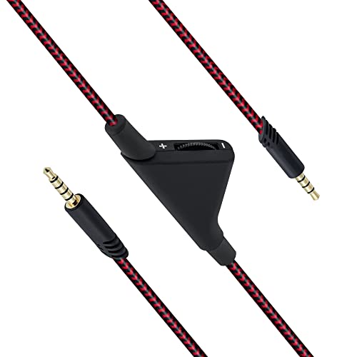 Tolesum 2M Csere Fülhallgató kábele a hangerőszabályzó Astro A10/ a30-as/ A40, 6.5 Méter Audio Hosszabbító Kábel Kompatibilis a PS5/ PS4/