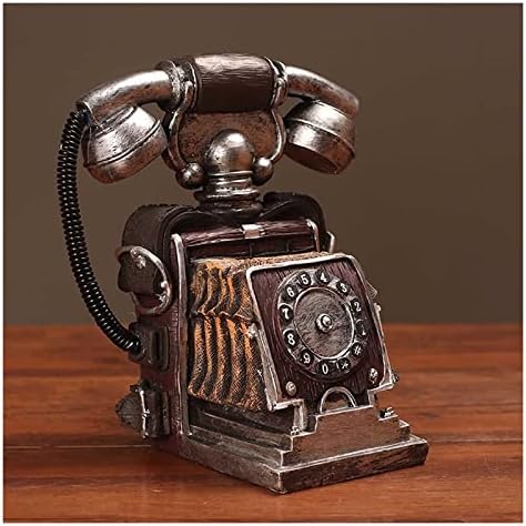 Vezetékes Telefon, Vintage Vezetékes Retro Antik Telefon, Háztartási Régimódi Rotary Telefonvonal, Fix Vezetékes Alap Típusa
