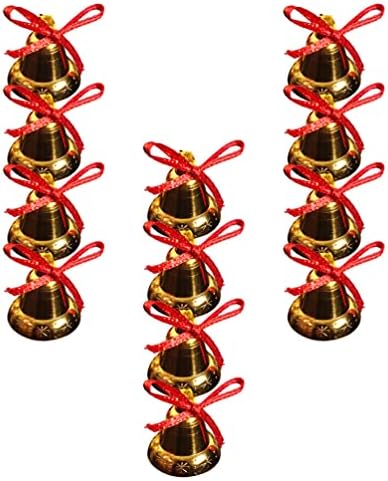 Általános Vintage Jingle Bells: 36 Karácsonyi Harangok Díszek Jingle Bells a Csokornyakkendő Karácsonyi Kézműves Harang Lóg karácsonyfa