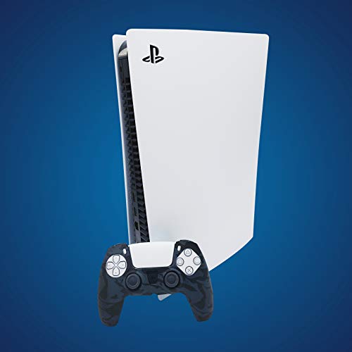 PS5 Szilikon Gél Markolat Vezérlő Borító Bőr Védő (ps5 Szürke Terepszínű) Kompatibilis Sony Playstation 5, Kompatibilis a Playstation