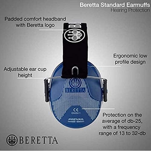Beretta Alacsony profil Állítható Standart Fülvédő a hallásvédő