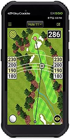 SkyCaddie SX550 Kézi Golf GPS-Energia Csomag | Tartalmazza PlayBetter Hordozható Töltő Védő Nehéz Eset | Távolság Távolságmérő Eszköz