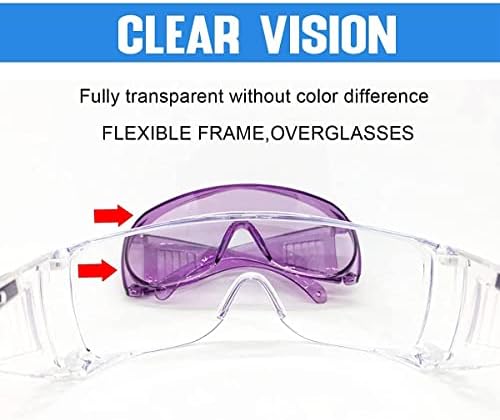 XII. WY Anti-Köd Biztonsági Szemüveg labor Védőszemüveget Át Védő Szemüveg Illik Át Szemüveget Építési szemüveg