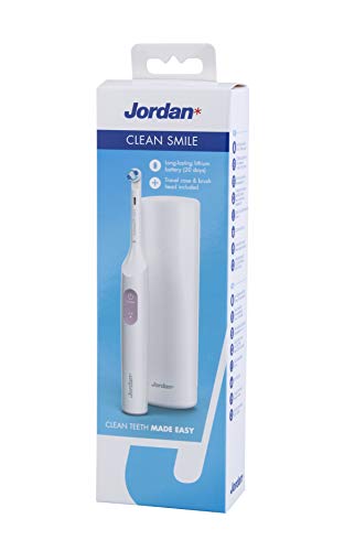 Jordan* ® | Tiszta Mosoly Elektromos Fogkefe Felnőtteknek | Újratölthető Elektromos Fogkefe a Gyors Töltés, Hosszú Élettartamú Akkumulátor,