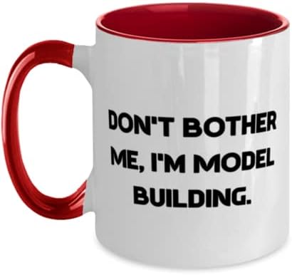 Egyedi Modell Épület Ajándékokat, Ne zavarj, nem vagyok Modell Épület, Vicces Szülinapi Két Hang 11oz Bögre, A Barátok, a Modell épületszerkezetek,