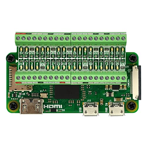 Ultra-Kis RPi GPIO Állapot LED & Terminál Blokk Breakout Board Modul a Raspberry Pi