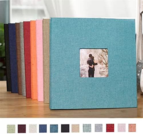 ZCMEB 16inch Vászon DIY Fotó Album Szerelmeseinek, Születésnapi Ajándék, Esküvői Fotók Scrapbook Papír Kézműves Albumok Ragadós