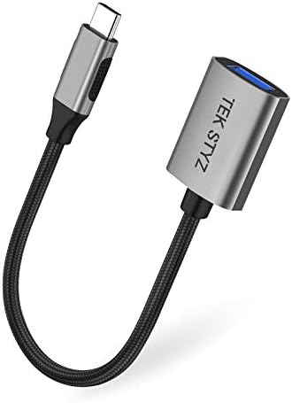 Tek Styz USB-C USB 3.0 Adapter Kompatibilis Az LG 15U70P-P. AAE8U1 OTG Típus-C/PD Férfi USB 3.0 Női Converter. (5Gbps)