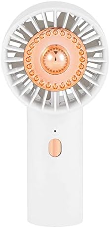 Delarsy Turbó Kézi Ventillátor USB Lombtalan Kis Ventilátor Újratölthető Hordozható Diák Zsebében Rajongó PH0