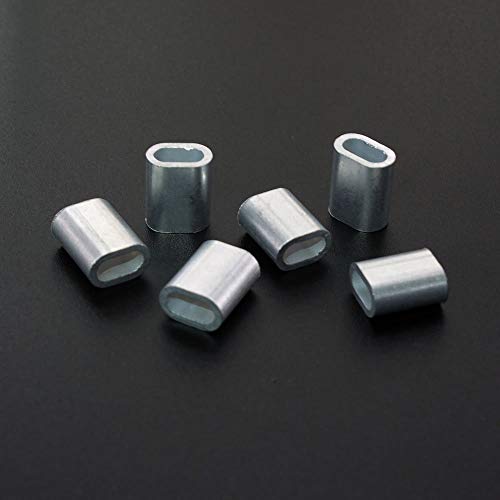 100-as Alumínium Egyetlen Ovális csavart huzalt is, Hurok, a Hüvely, a 1mm Átmérőjű Kötél, Kábel