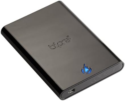 BIPRA S2 2.5 Col-USB 2.0 NTFS Hordozható Külső Merevlemez-Meghajtó - Fekete (1 tb-os 1000GB)