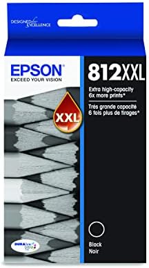 EPSON T812 DURABrite Ultra Tinta Extra nagy Kapacitású Fekete Patron (T812XXL120-S), válasszuk a lehetőséget, Epson WorkForce Pro Nyomtatók