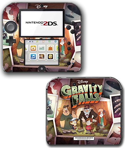 Gravity Falls Göncöl Mabel Pines Stan videojáték Vinyl Matrica Bőr Matrica Takarja a Nintendo 2DS Rendszer Konzol