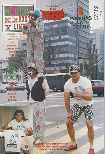 Mi Lucha por los Rudos y Limpios No. 47 (1991) spanyol nyelv csak