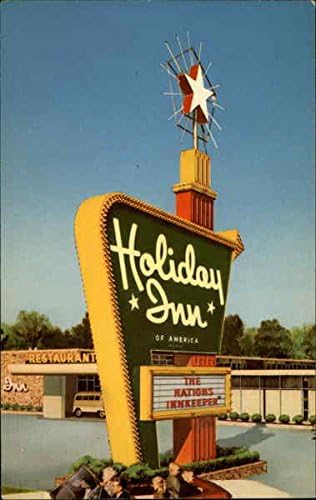 Holiday Inn Waco, Texas TX Eredeti Régi Képeslap