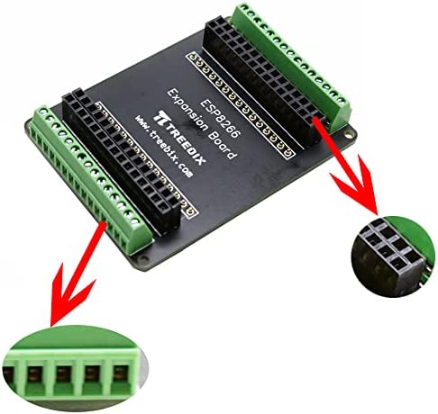 Treedix ESP8266 Breakout Board Terjeszkedés Testület GPIO Testület Pin Ki IO 1 a 2 ESP8266 ESP-12E Fejlesztési Tanács