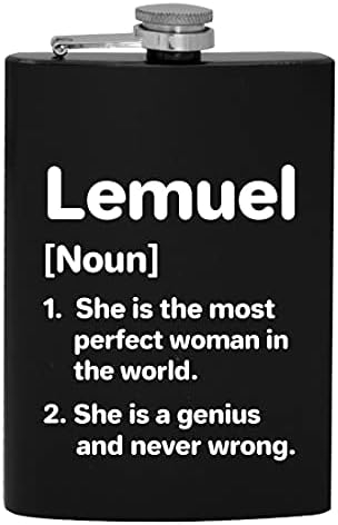 Lemuel Meghatározása A Tökéletes Nő - 8oz Hip alkoholfogyasztás Lombikba