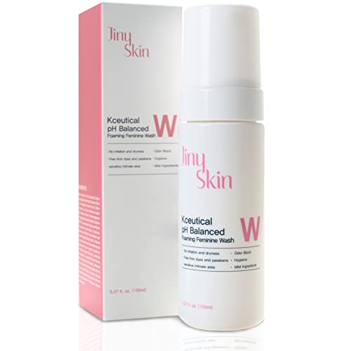 Jiny Bőr Kceutical pH Kiegyensúlyozott Habzó mosója - Érzékeny Bőr, Napi Tisztító Mosás, Növényi Beadni, Szag Blokk, Mentes