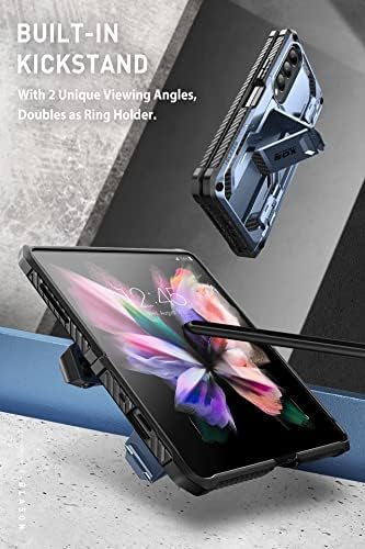 i-Blason Armorbox Célja a Samsung Galaxy Z Fold 4 Esetben (2022 Kiadás) a tolltartó & Kitámasztó, Teljes Testet Védő Lökhárító