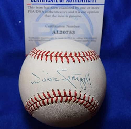 Willie Stargeltől PSA DNS-Coa Autogramot Nemzeti Liga ONL Aláírt Baseball 6 - Dedikált Baseball