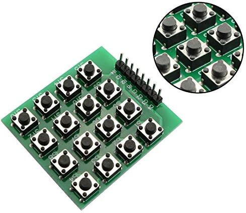 RLECS 4x4-es Mátrix Gombot Kezelő Modul 16 Kulcsok 8 Pin kódot Arduino Raspberry Pi