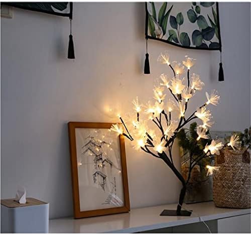 DLOETT LED Sakura Fa asztali Lámpa Dekoratív Éjjeli Lámpák Haza Hálószoba Esküvői Északi Dekoráció Éjszakai Fény (Szín : D, Méret :
