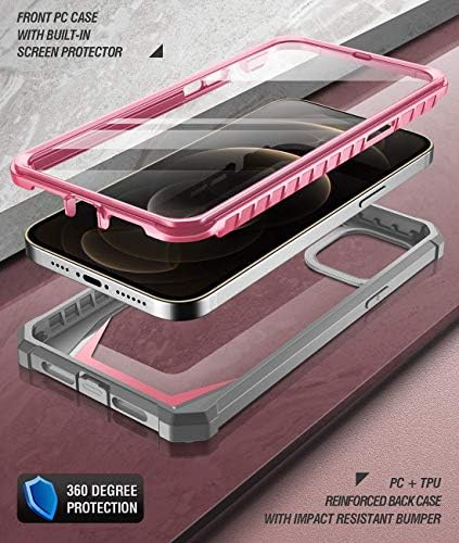 Költői Őrző-Sorozat Célja az iPhone 12 Pro Max 6.7 hüvelyk Esetben a Teljes Test Hibrid Megerősített Ütésálló Védő Masszív
