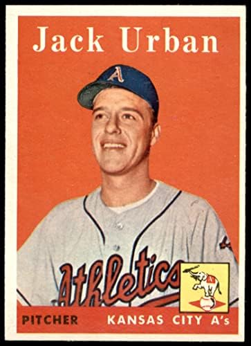 1958 Topps 367 Jack Városi Kansas City Atlétika (Baseball Kártya) EX/MT Atlétika