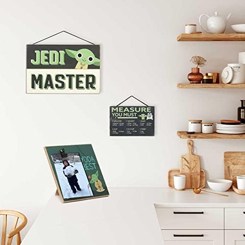 Open Road Márka Disney Star Wars Yoda Legjobb Fa Fotó Clip Keret 5x7 Kép - Aranyos Star Wars Dekoráció - Nagyszerű Ajándék Ötlet