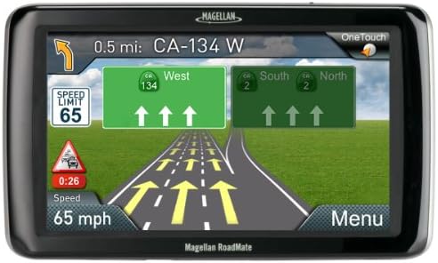 Magellán RoadMate 9250T-bal egérgombbal a 7 Hüvelykes, Szélesvásznú, Hordozható GPS Navigátor Élettartam-Térképek, majd