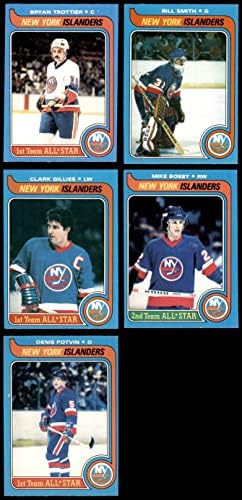 1979-80 O-Pisi-Csi New York Islanders Csapat Set New York Islanders (Set) EX/MT+ Szigetlakók
