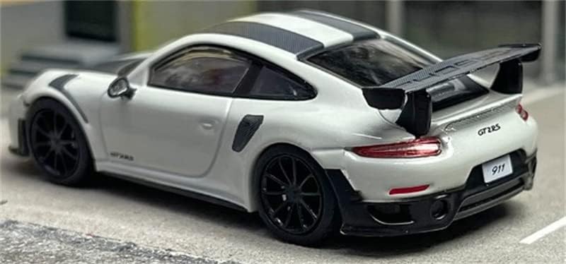 a FLOZ a Porsche az 911GT2RS Sport autó Limitált Fehér 1:64 FRÖCCSÖNTÖTT Teherautó Előre elkészített Modell