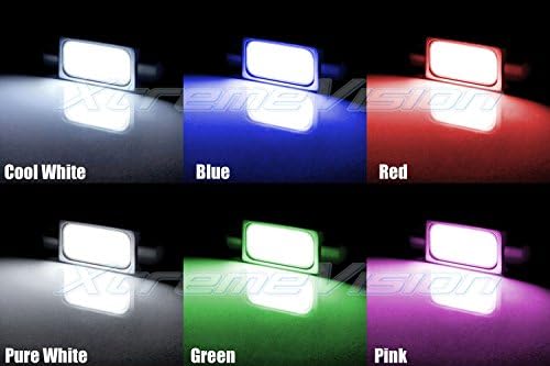 XtremeVision Belső LED Mini Cooper 2007-2012 (10 Db), Kék Belső LED Készlet + Telepítési Eszköz