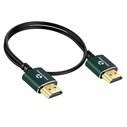 Thsucords Slim HDMI Kábel 30FT, Ultra Lágy & Vékony HDMI-HDMI Kábel, Extrém Rugalmas & Sovány HDMI Vezeték Támogatja a Nagy