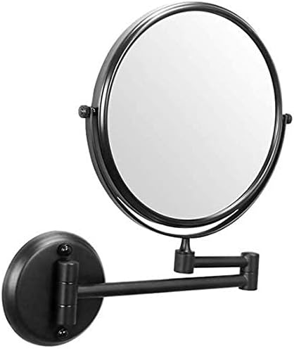 360 fokban elforgatható Fali Smink Tükör 3X-os Nagyító Tükör Behúzható fésülködő Asztal Tükörrel Dupla (Szín, Méret : 8 cm)