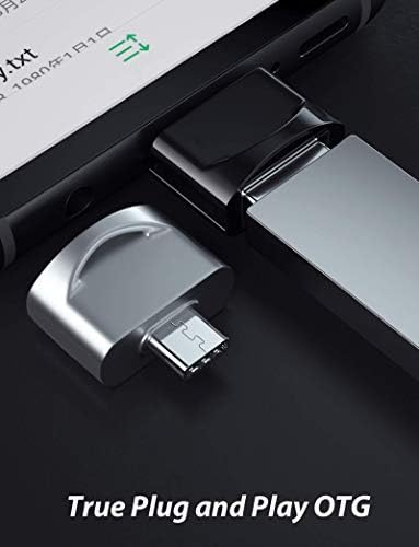 Tek Styz USB-C Női USB Férfi Adapter (2pack) Kompatibilis A Samsung SM-F707N az OTG a C-Típusú Töltőt. Használja a Terjeszkedés Eszközök,