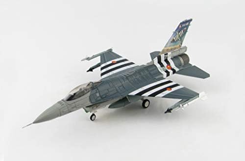 Hobbi Mester Lockheed F-16AM 75 Éves a D-Nap FA-57, 350 Repülőszázad, Belga légierő, 2019 1/72 fröccsöntött Repülő Modell