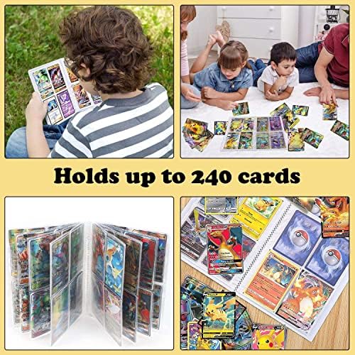 Gyűjtemény Kártya Kötőanyag, Kereskedelmi Kártya Albumok, Kártya Album, Kártya Mappa, 30 oldal tartani 240 kártya(12)