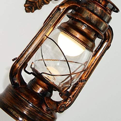 CXDTBH Vintage LED Fali Lámpa Pajta Lámpás Retro Kerozin Fali Lámpa Antik Stílus Európa Villa Gyertyatartó Lámpa Külső Kert Ajtóban