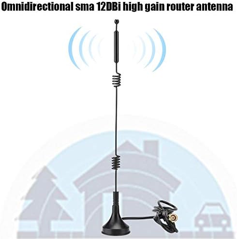 Többirányú WiFi Router Kettős Helix Antenna 12DBi Nagy nyereségű 2.4/5GHZ Dual-Band Támogatása 2.4/5.8 GHz-es Dual-Band WiFi