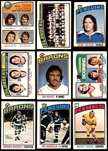 1976-77 O-Pee-Chee NHL Jégkorong Szinte Teljes Készlet (Hoki Beállítva) VG+