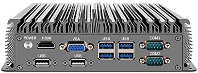 HUNSN Micro Tűzfal Készülék, Mini PC, VPN Router, PC, Intel Core I3 8140U, RC05, AES-NI, 6 x 2,5 GbE I225-ÉN, 6 x USB, VGA, HDMI,