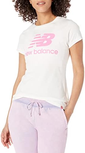 Új Balance Női Nb Essentials Halmozott Logó Rövid Ujjú 19