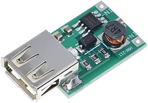 NHOSS 2V-5V 5V 1200MA USB Kimenet Boost Konverter Mini DC-DC Step-up Power Modul Lítium Akkumulátor Töltő Tábla 1db