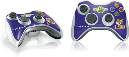 Skinit LSU Tigers Vinil-Bőr 1 Microsoft Xbox 360 Vezeték nélküli Vezérlő