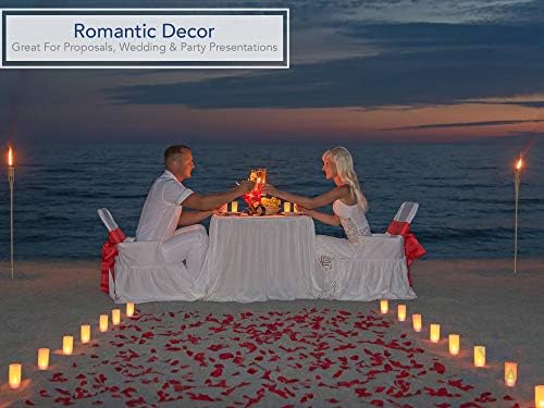 Királyi Behozatal Piros Selyem Virág Romantikus Mesterséges rózsaszirom Esküvői Oltárhoz, Fél Javára & Asztal, Váza, Otthon Dekoráció,